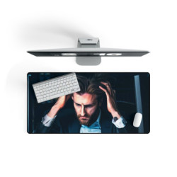 Hair puller, overworked, Desk Mat