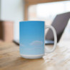 Sky View White Ceramic Mug