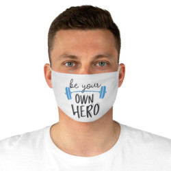 Be your own Hero Fabric Face Mask