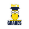 Owl n Grades Kiss-Cut Stickers