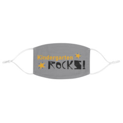 Kindergarten Rocks Fabric Face Mask