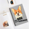 My dog ate my Homework Spiral Notebook - Ruled Line