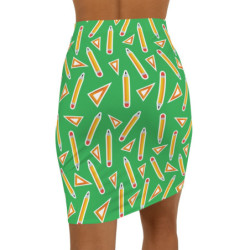 Women's Mini Pencil Skirt