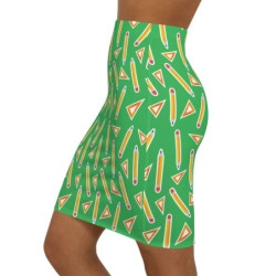 Women's Mini Pencil Skirt