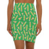 Women's Mini Pencil Skirt